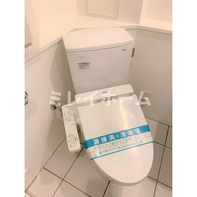 ルクレ大森のトイレ