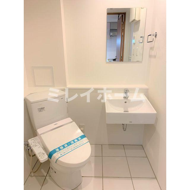 ルクレ大森のトイレ