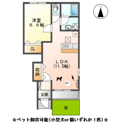 ジュピターの間取り