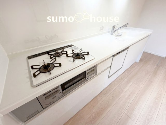 下作延2丁目戸建のキッチン|きれいなキッチンです