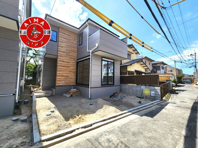 福岡市早良区飯倉3丁目第6-2棟（1号棟）の外観|デザイン性のある外観です。