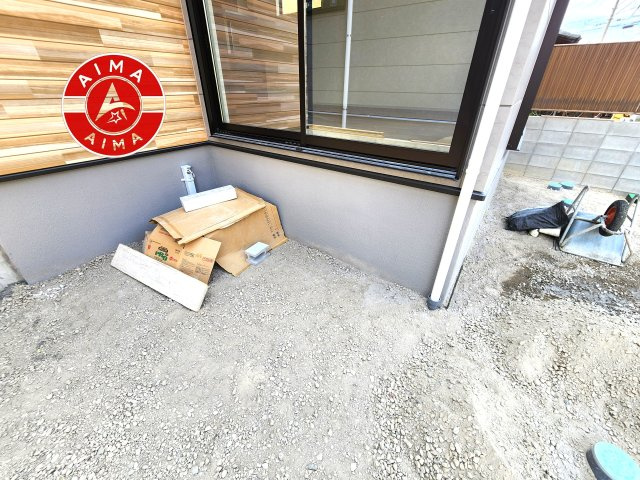 福岡市早良区飯倉3丁目第6-2棟（1号棟）の外観|お庭で自由な時間を過ごせます。