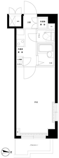 【間取り】 | ルーブル新中野