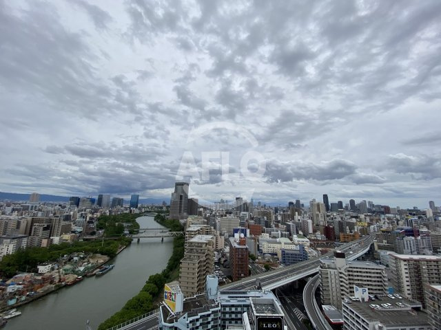 シティタワー大阪天満　菅北小学校区の展望|シティタワー大阪天満　眺望