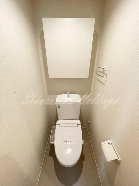 大和市上草柳１丁目の賃貸マンションのトイレ|清潔感のあるトイレです