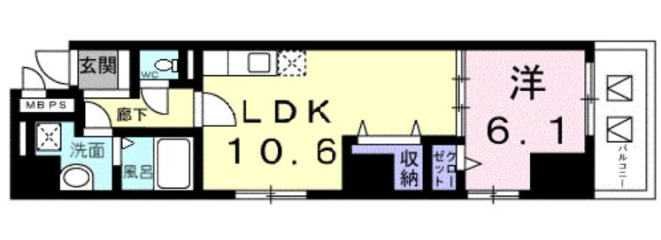 アンシエスタの間取り