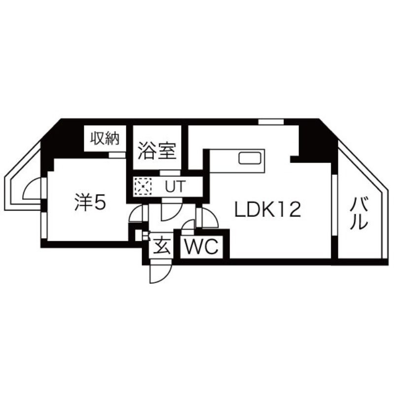 シーズンフラッツ蔵前清澄通りの間取り