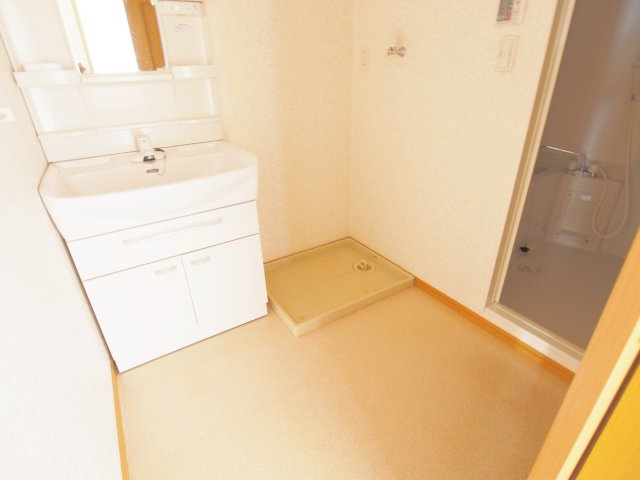 カーサセレノAの洗面所