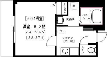 パールマンションＩＳの間取り|間取り