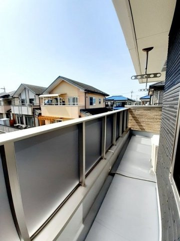 エテルノ　Ⅳのバルコニー|広々としたバルコニーです