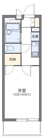 レオパレスグランシャリオの間取り