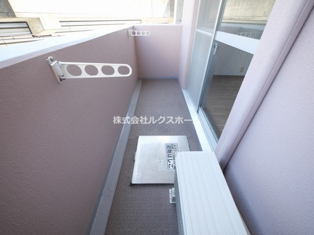 永代町壱番館のバルコニー|落ち着いた時間を過ごせるバルコニーです