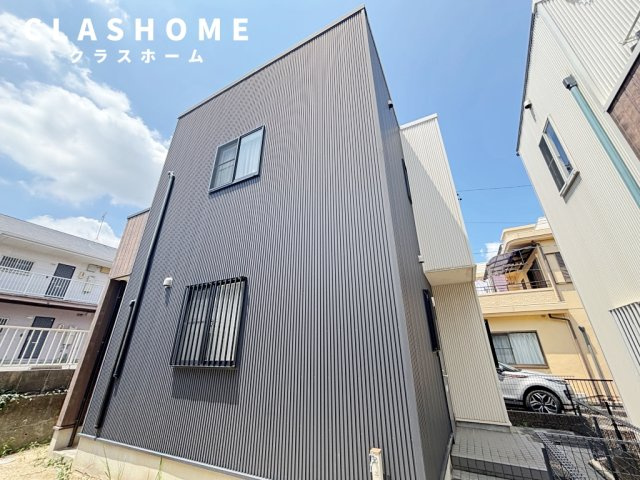 半城土中町戸建借家　A棟の外観