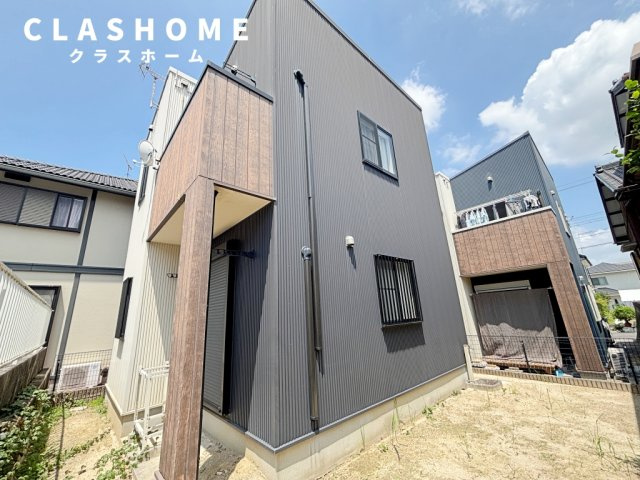 半城土中町戸建借家　A棟の外観