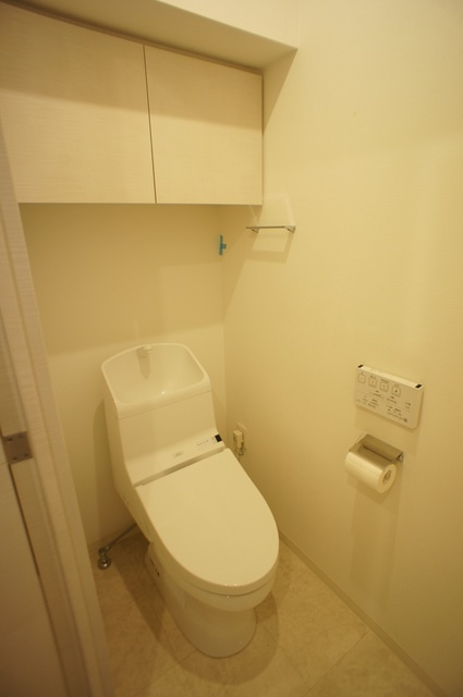 ププレ三ノ輪壱番館のトイレ|コンパクトで使いやすいトイレです
