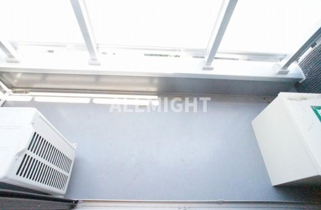 川崎市多摩区中野島３丁目の賃貸マンションのバルコニー