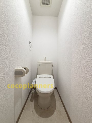 桜　B棟のトイレ|シンプルで使いやすいトイレです