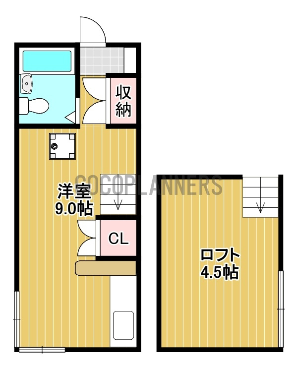 パンションセピアⅠの間取り