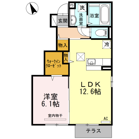 グランシャリオ須屋の間取り