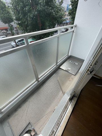湊川パークサイドのバルコニー