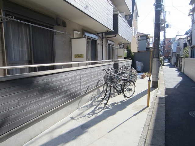 エスペランスのその他共用部分|駐輪スペースもシッカリあります