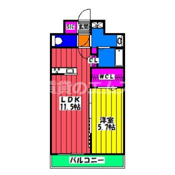 【間取り】 | ＦＭＴレジデンス博多 | ＦＭＴレジデンス博多の間取り