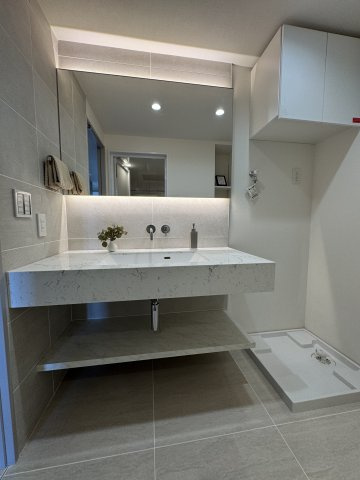 浅草タワーの洗面所