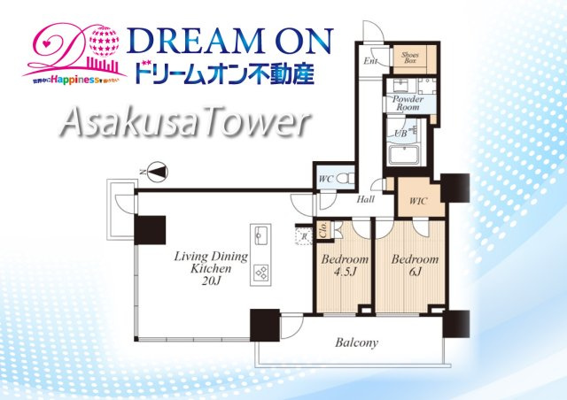 浅草タワーの間取り