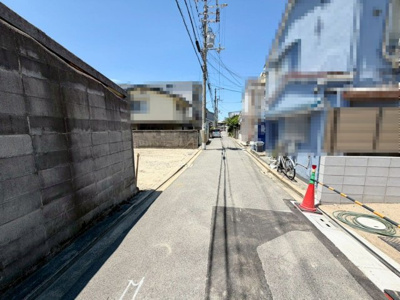 【前面道路含む現地写真】 | 浜寺石津町東５丁　売土地 | 【住宅ローン相談】住宅ローンにご不安、ご心配のある方でもイエストアでは豊富な知識でサポート致します♪