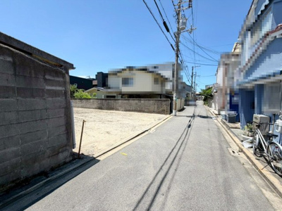 【前面道路含む現地写真】 | 浜寺石津町東５丁　売土地 | 【オンライン対応可能！】オンライン通話等での物件紹介や住宅ローン相談等も対応可能です！