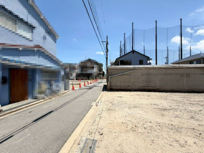 【前面道路含む現地写真】 | 浜寺石津町東５丁　売土地 | 建築条件無！お好きな工務店やハウスメーカーで建築して頂けます♪