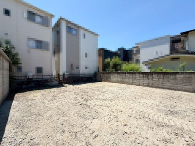 【外観】 | 浜寺石津町東５丁　売土地 | 前面道路は北西側幅員４mに間口は約９．５ｍとゆったりめです♪