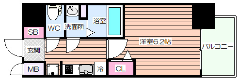 【間取り】 | スプランディッド新大阪WEST