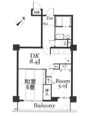 ドルミ若葉の間取り