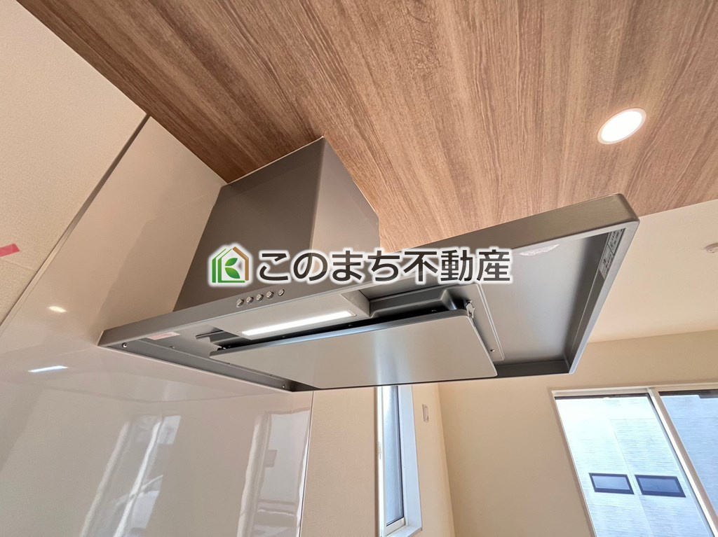 ブルーミングガーデン宇都宮市陽東3丁目のキッチン|お料理の匂いもスッキリ♪シンプルデザインで掃除も簡単‼