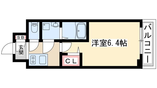 【間取り】 | エスリードレジデンス大阪福島フロント
