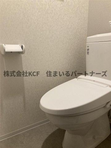 S-RESIDENCE久留米六ツ門abreastⅡのトイレ|シンプルで使いやすいトイレです