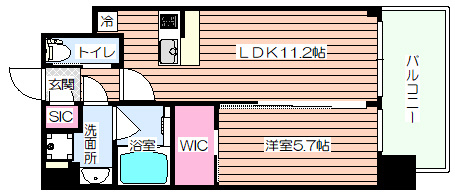【間取り】 | グランカーサ新大阪サウス