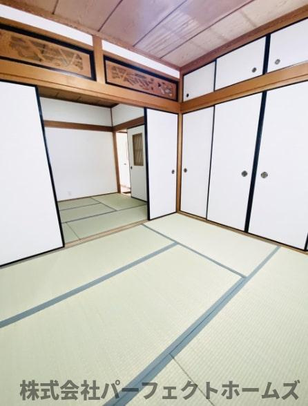 津田東町2丁目戸建の和室|和室があると落ち着いた雰囲気になりますね