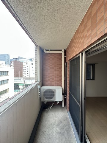 エイペックス京町堀のバルコニー