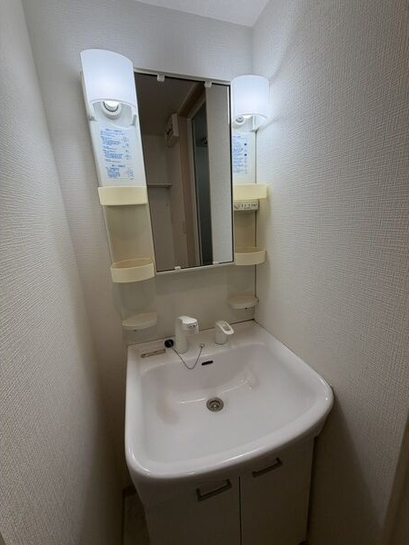 マロット天神橋の洗面所
