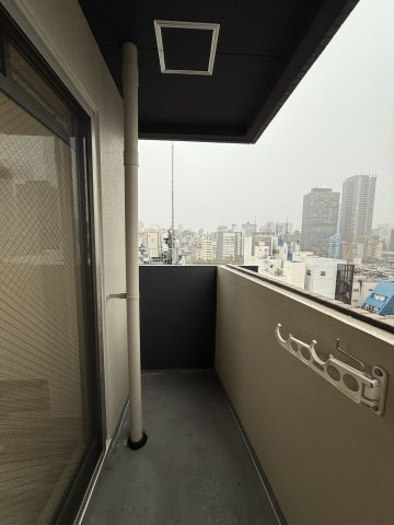 マロット天神橋のバルコニー