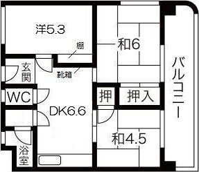 グリーンマンションの間取り