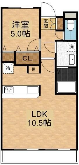 リュミエール咲が丘の間取り