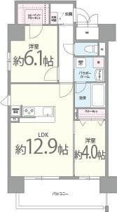 【間取り】 | プレメント豊中