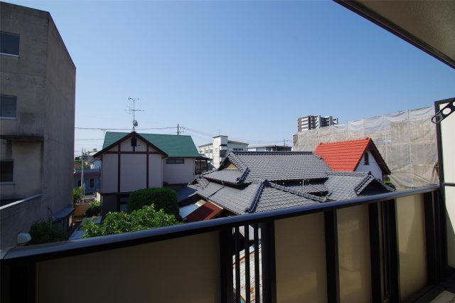 熊本市中央区九品寺３丁目のアパートの展望
