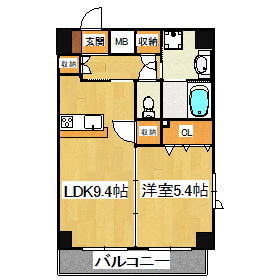 アリエスの間取り
