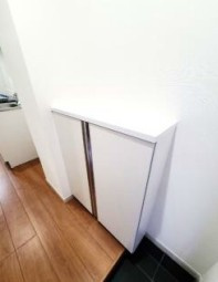 Ambition草加吉町の玄関