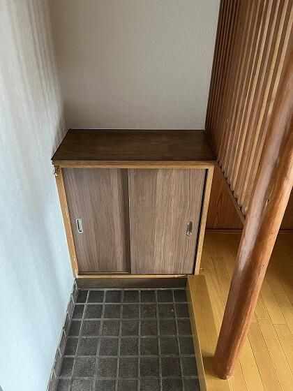栄マンションの玄関|毎日通る玄関はこちらです