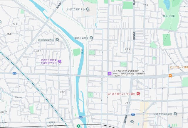 5日(土)6日(日)現地ご見学可能！　尼崎市東園田町　全6邸の地図